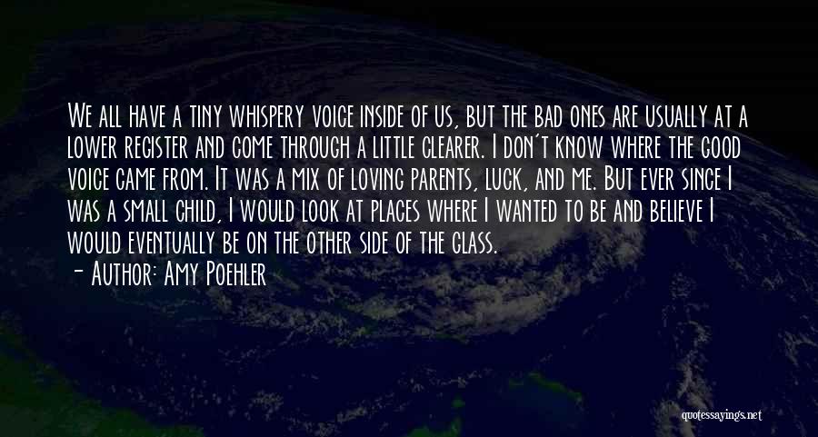 The Other Side Of Me Quotes By Amy Poehler