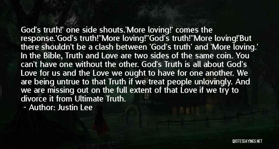 The Other Side Of The Coin Quotes By Justin Lee