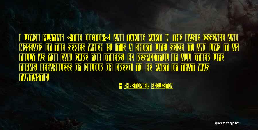 The Others Series Quotes By Christopher Eccleston The Others Series Quotes By Christopher Eccleston