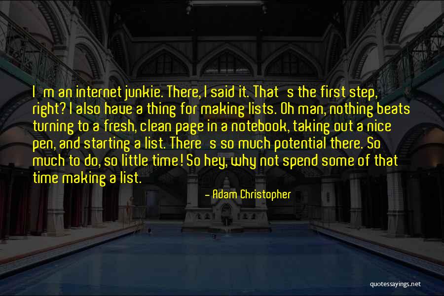 The Out List Quotes By Adam Christopher