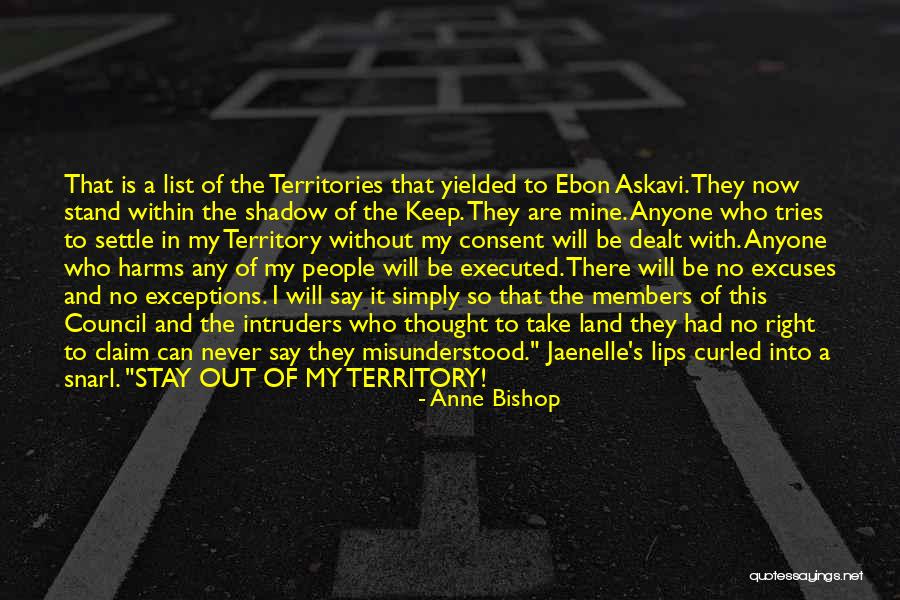 The Out List Quotes By Anne Bishop The Out List Quotes By Anne Bishop