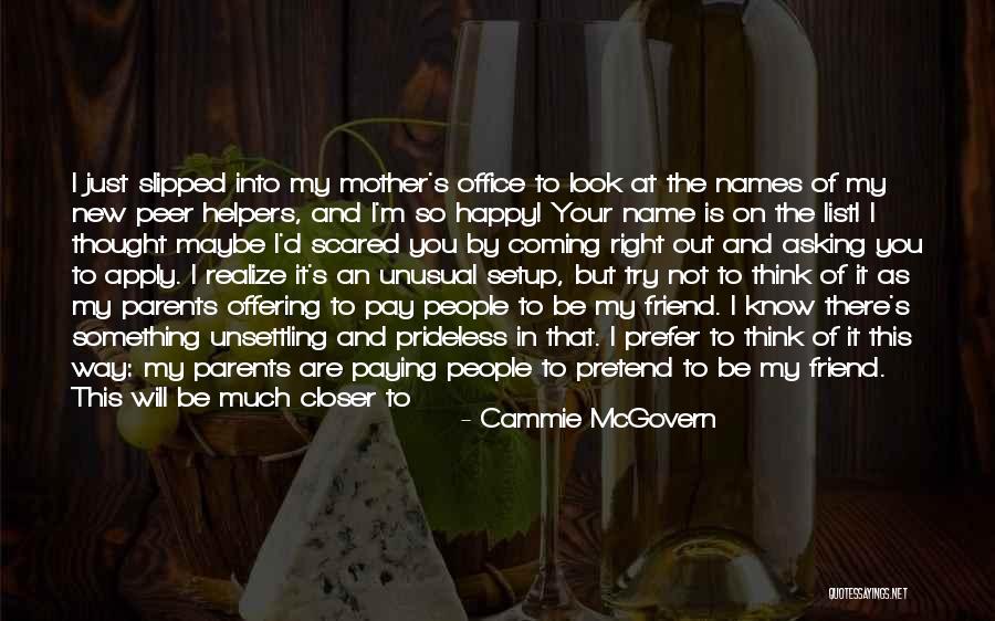 The Out List Quotes By Cammie McGovern The Out List Quotes By Cammie McGovern