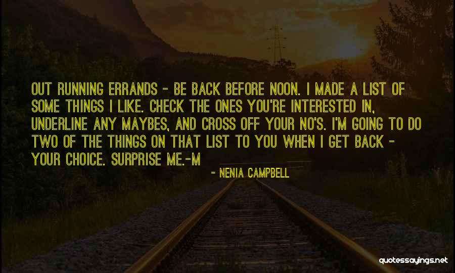 The Out List Quotes By Nenia Campbell