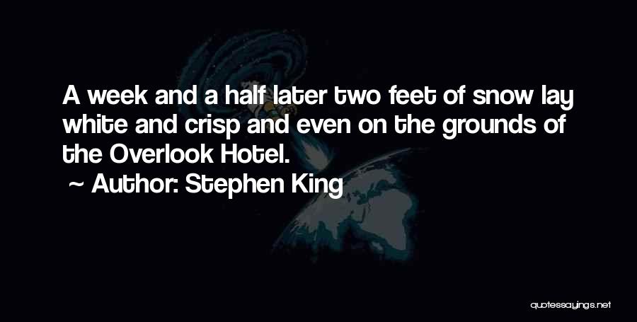 The Overlook Hotel Quotes By Stephen King