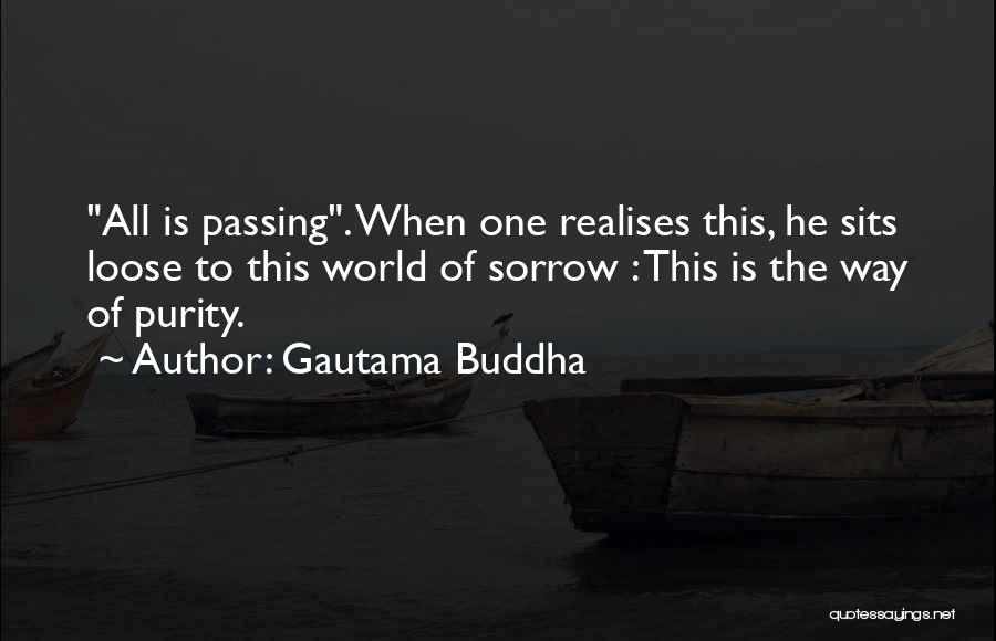 The Passing Quotes By Gautama Buddha