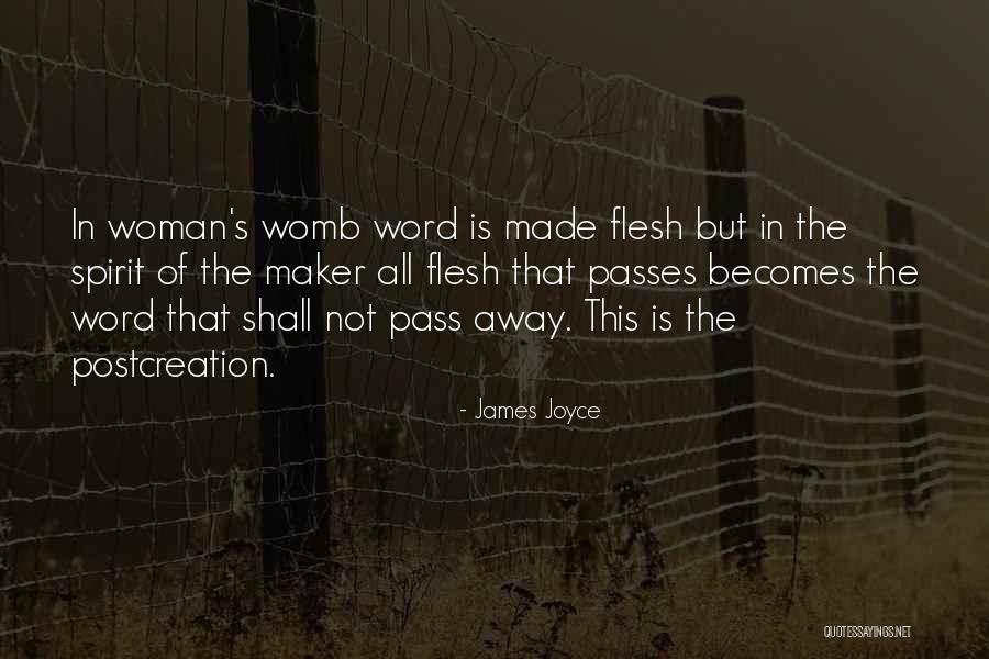 The Passing Quotes By James Joyce