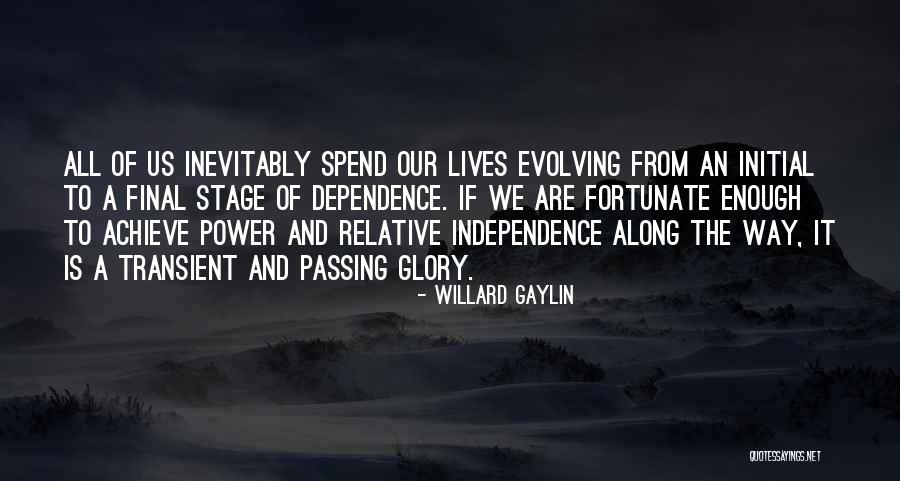 The Passing Quotes By Willard Gaylin