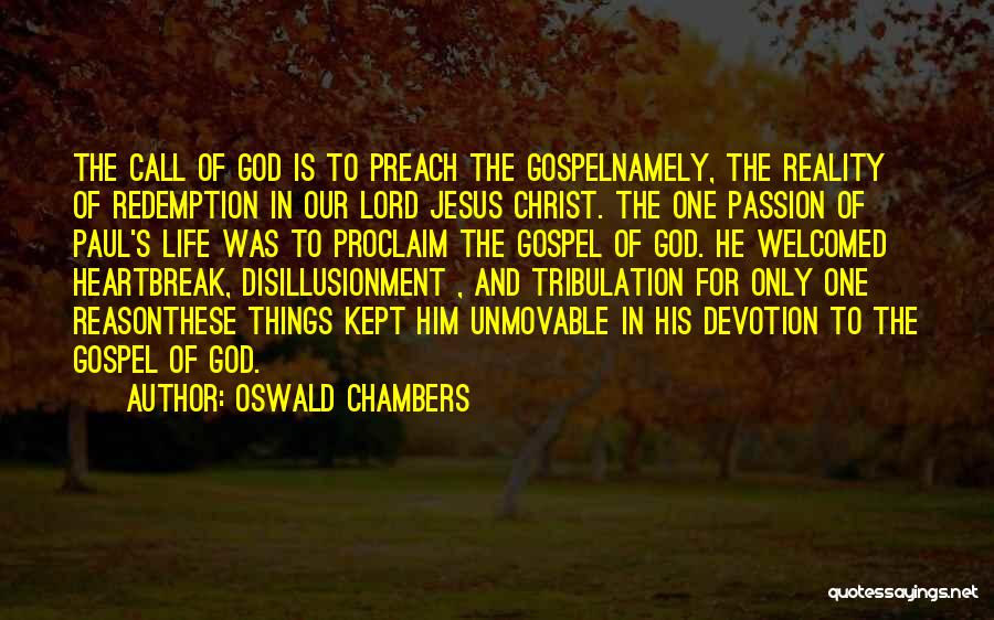 The Passion Of Jesus Quotes By Oswald Chambers
