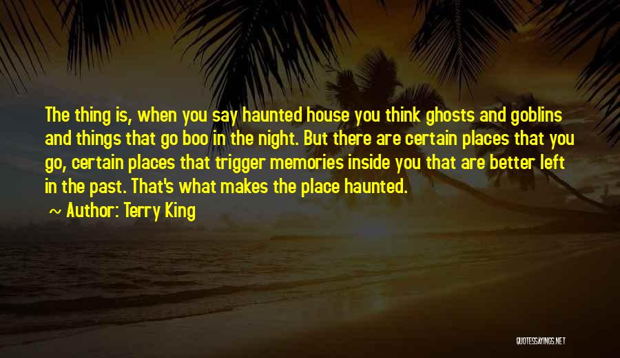 The Past And Memories Quotes By Terry King