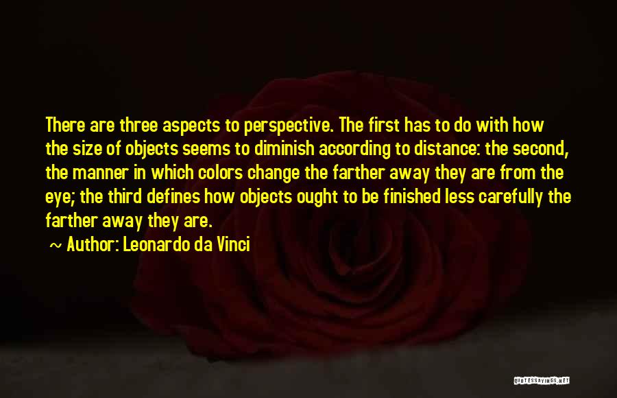 The Past Defines You Quotes By Leonardo Da Vinci