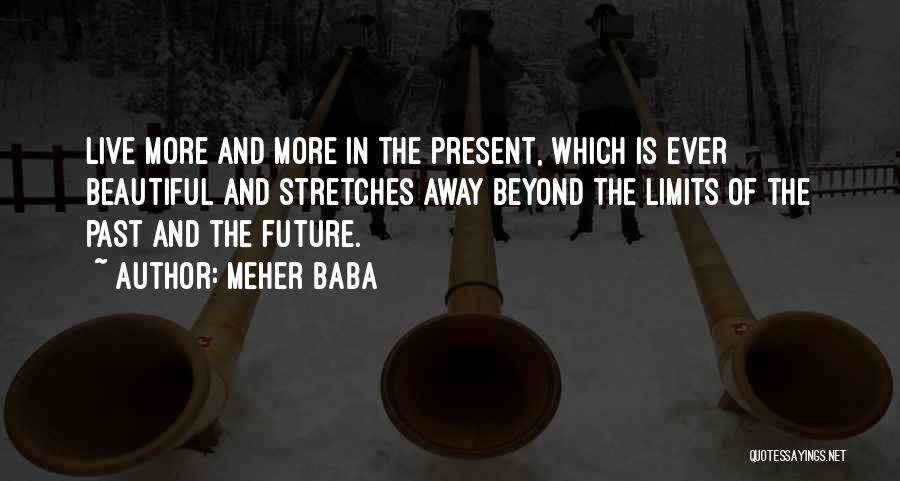 The Past Future And Present Quotes By Meher Baba