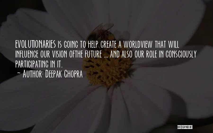 The Past Helping The Future Quotes By Deepak Chopra