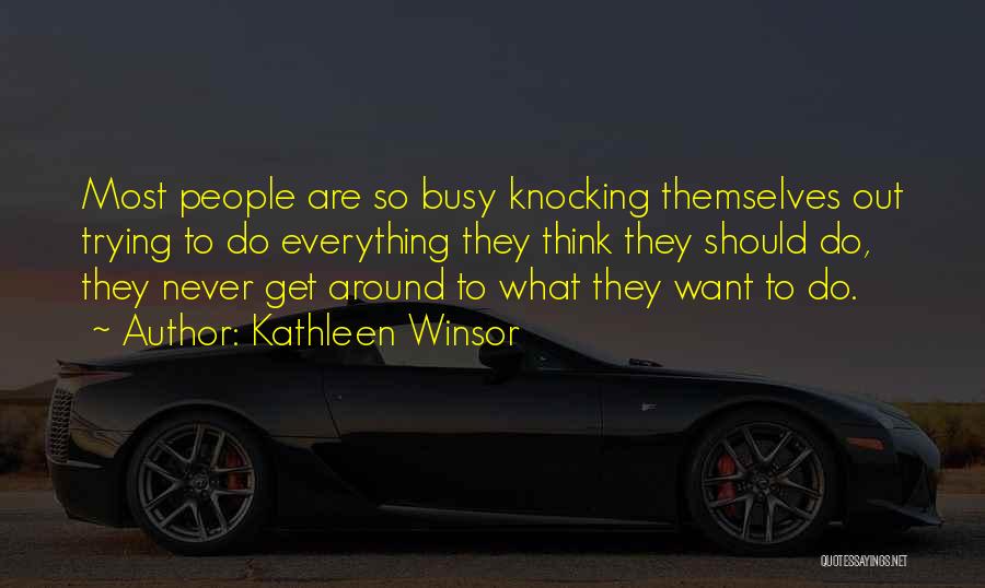 The Past Knocking Quotes By Kathleen Winsor