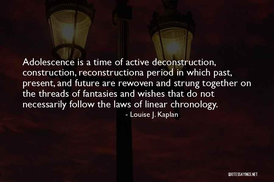 The Past Present And The Future Quotes By Louise J. Kaplan The Past Present And The Future Quotes By Louise J. Kaplan