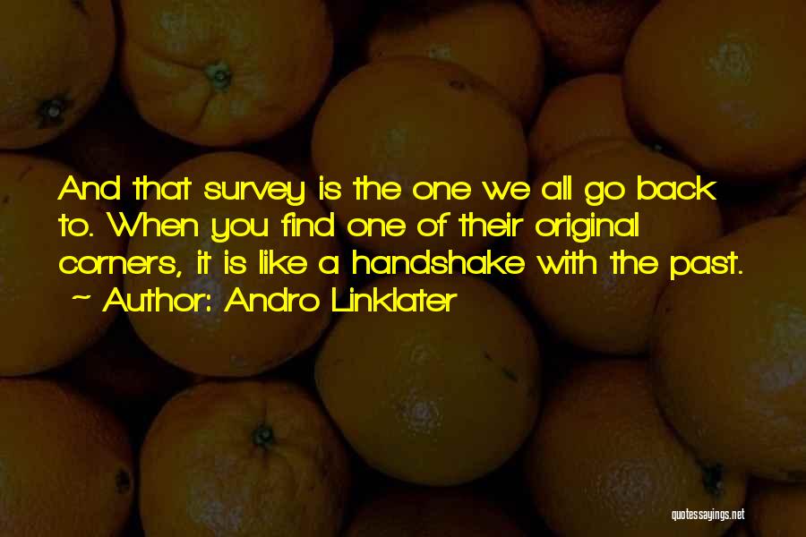 The Past Quotes By Andro Linklater