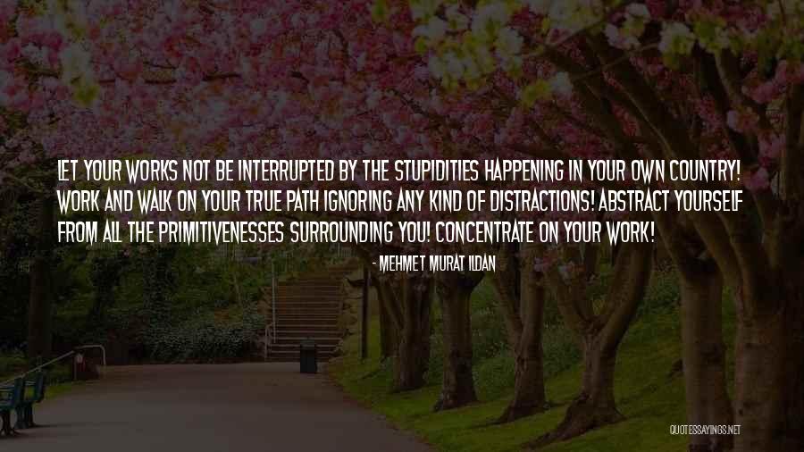 The Path You Walk Quotes By Mehmet Murat Ildan The Path You Walk Quotes By Mehmet Murat Ildan