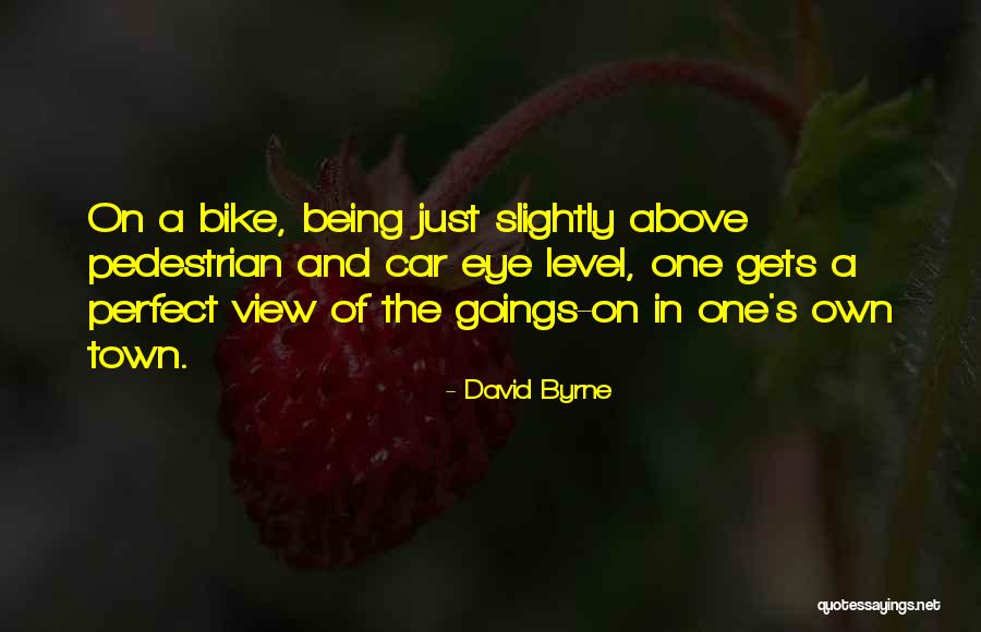The Pedestrian Quotes By David Byrne The Pedestrian Quotes By David Byrne