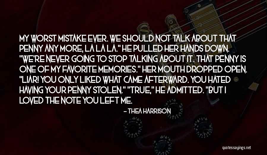 The Penny's Dropped Quotes By Thea Harrison The Penny's Dropped Quotes By Thea Harrison
