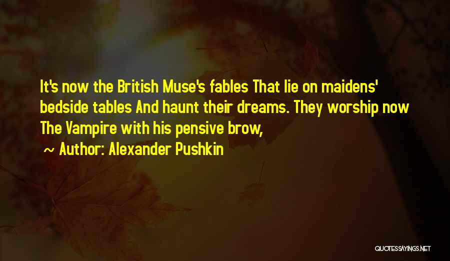 The Pensive Quotes By Alexander Pushkin