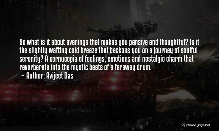 The Pensive Quotes By Avijeet Das