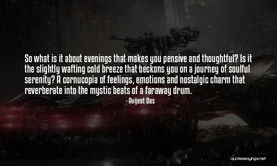 The Pensive Quotes By Avijeet Das