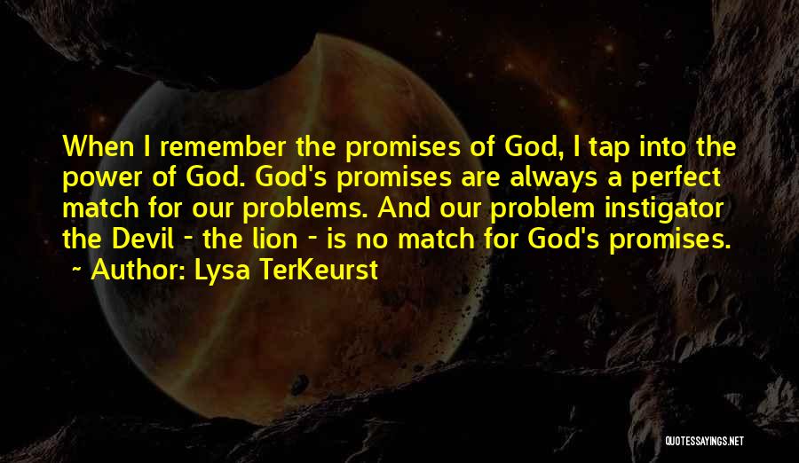 The Perfect Match Quotes By Lysa TerKeurst