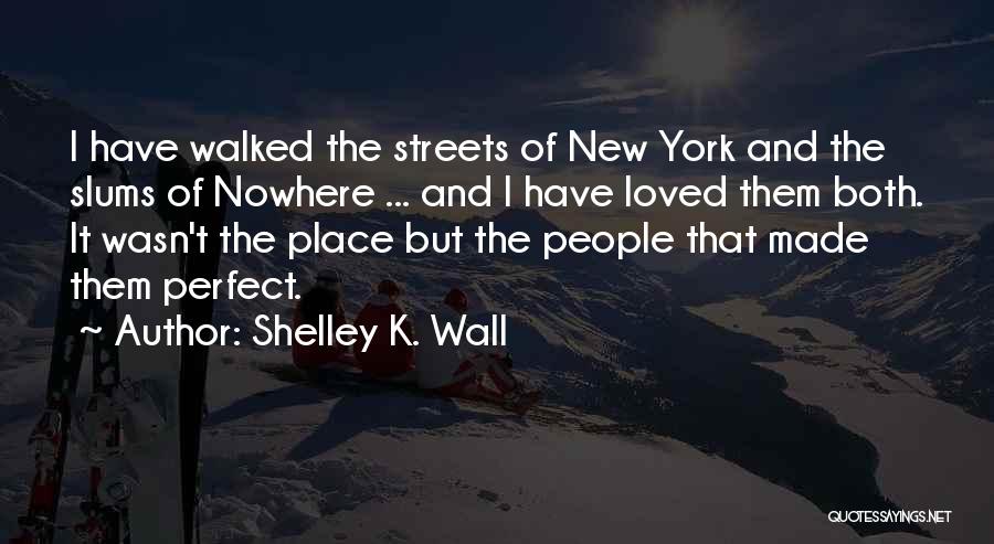 The Perfect Place Quotes By Shelley K. Wall