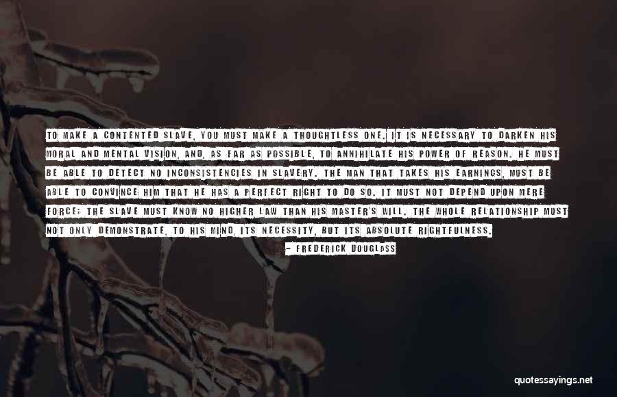 The Perfect Relationship Quotes By Frederick Douglass The Perfect Relationship Quotes By Frederick Douglass
