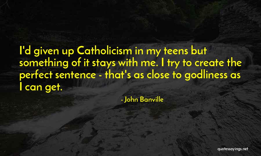 The Perfect Sentence Quotes By John Banville The Perfect Sentence Quotes By John Banville