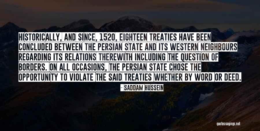 The Persian Quotes By Saddam Hussein The Persian Quotes By Saddam Hussein