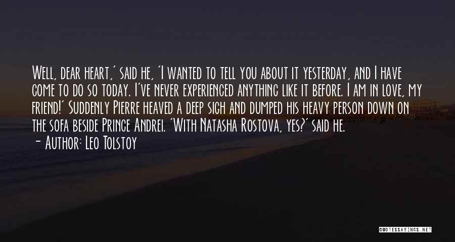 The Person I Am Today Quotes By Leo Tolstoy