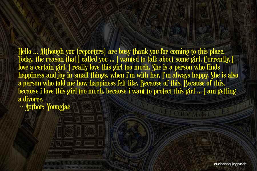 The Person I Am Today Quotes By Youngjae