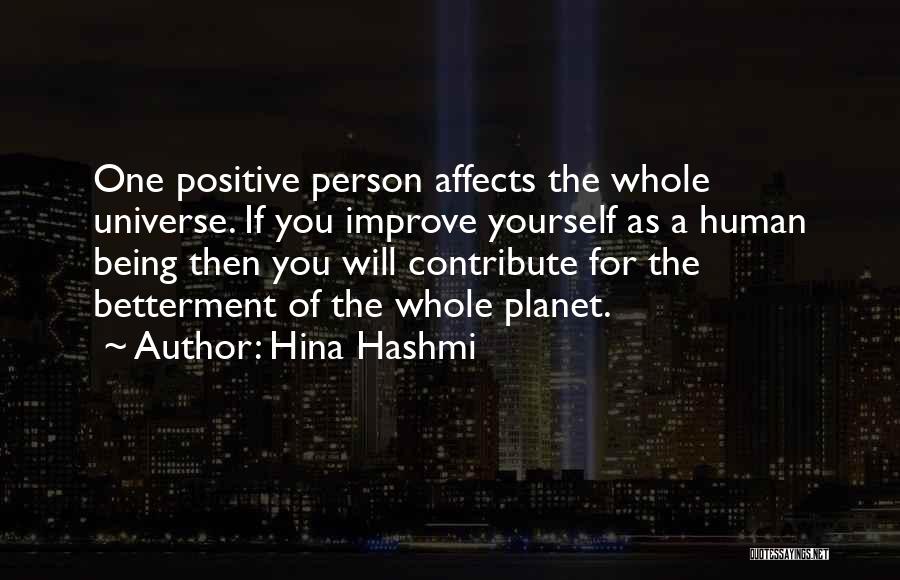 The Person Quotes By Hina Hashmi