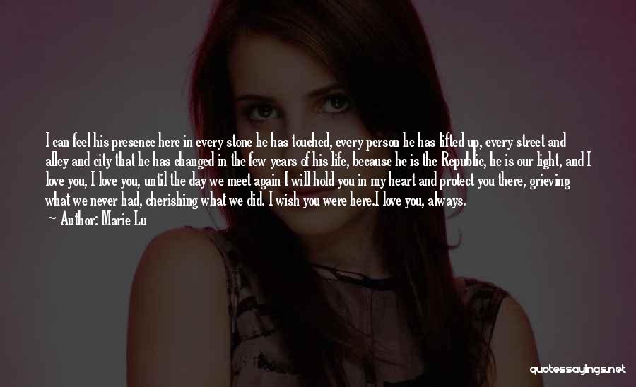 The Person Who Changed Your Life Quotes By Marie Lu The Person Who Changed Your Life Quotes By Marie Lu
