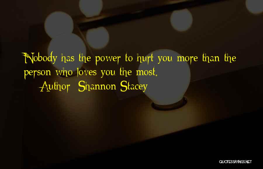 The Person Who Hurt You Quotes By Shannon Stacey
