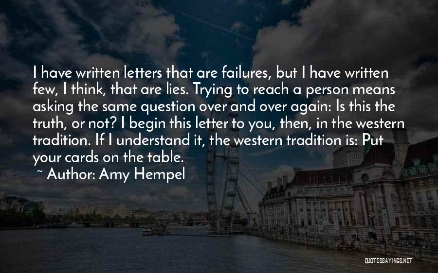 The Person You Are Trying To Reach Quotes By Amy Hempel