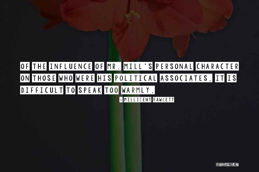 The Personal Is Political Quotes By Millicent Fawcett