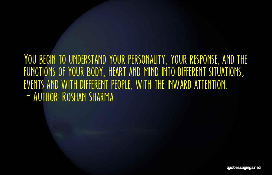 The Personality Quotes By Roshan Sharma