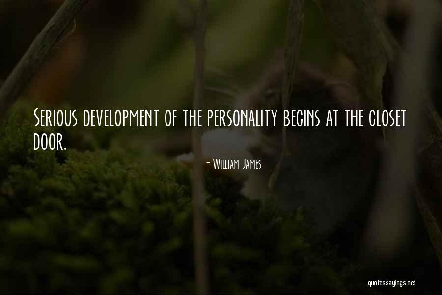 The Personality Quotes By William James