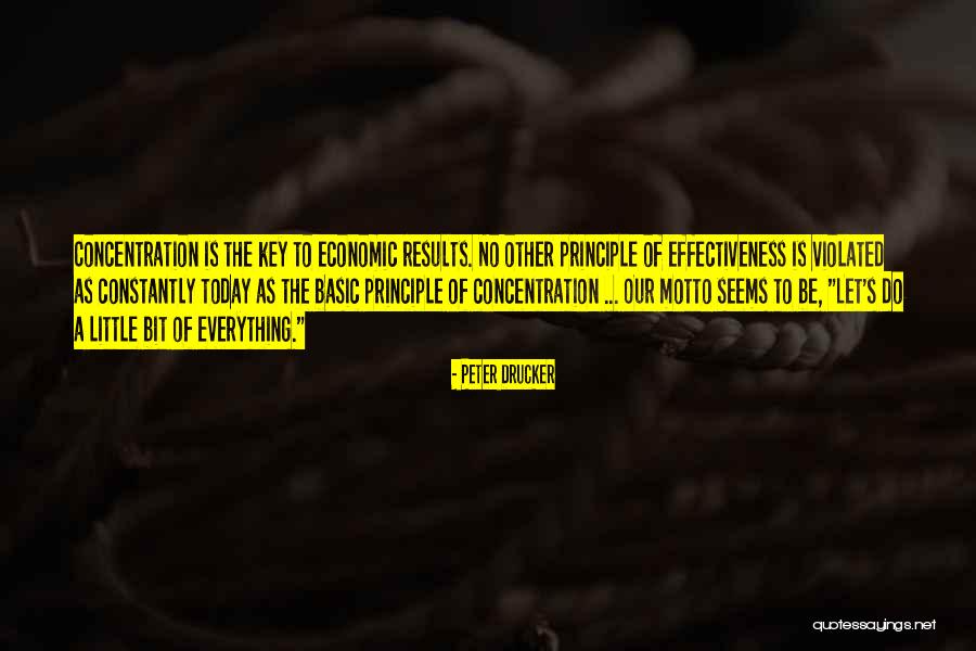 The Peter Principle Quotes By Peter Drucker