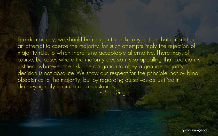 The Peter Principle Quotes By Peter Singer