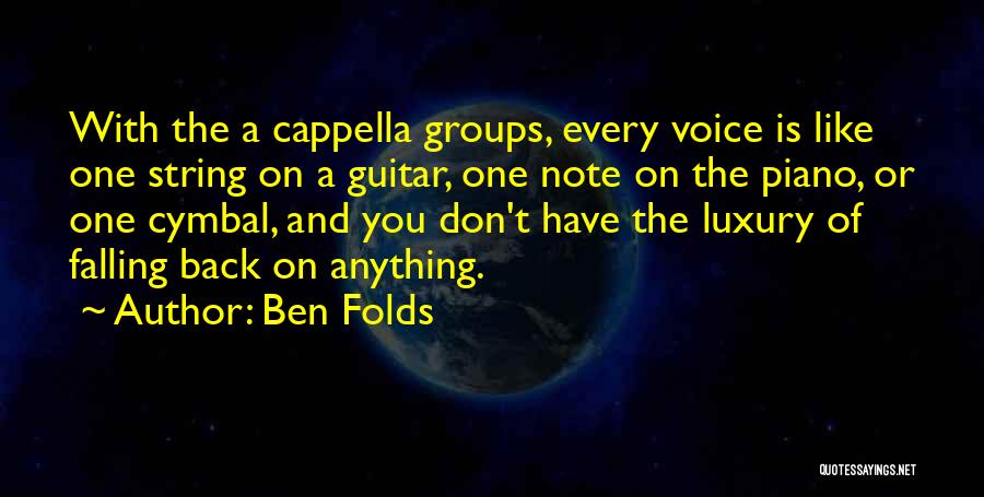 The Piano Quotes By Ben Folds