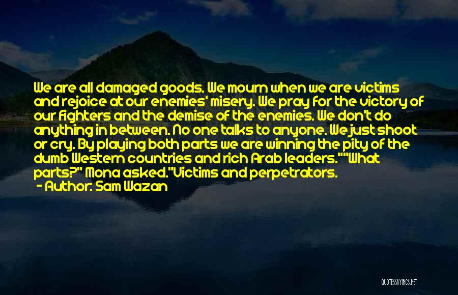 The Pity Of War Quotes By Sam Wazan