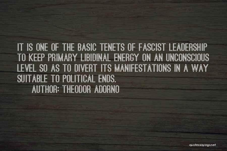 The Political Unconscious Quotes By Theodor Adorno