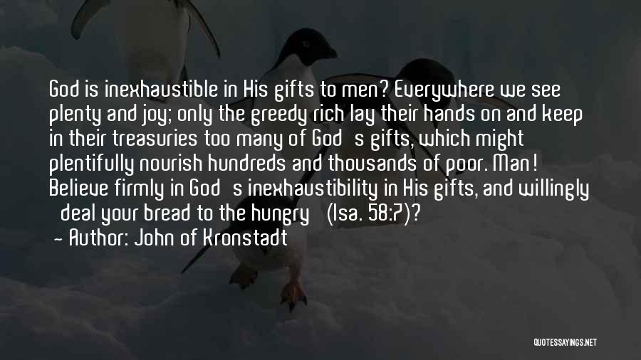 The Poor And The Rich Quotes By John Of Kronstadt