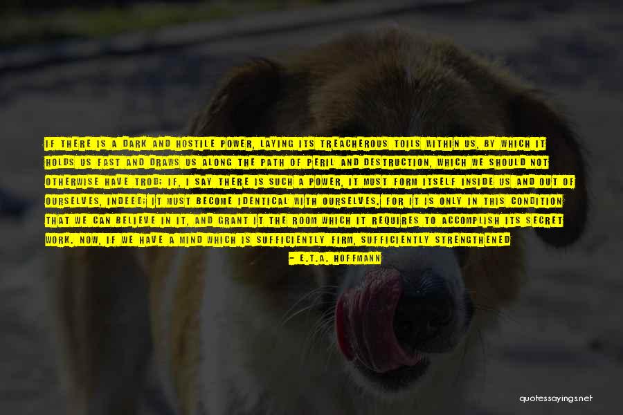 The Power Now Quotes By E.T.A. Hoffmann The Power Now Quotes By E.T.A. Hoffmann