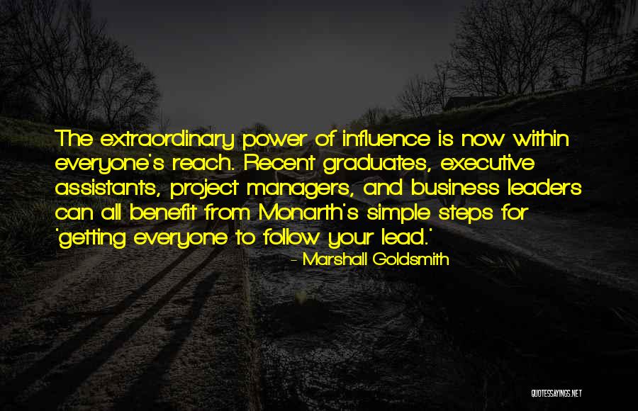 The Power Now Quotes By Marshall Goldsmith