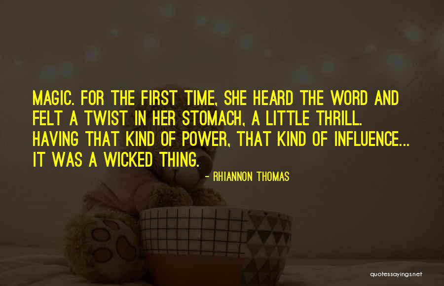 The Power Of A Kind Word Quotes By Rhiannon Thomas