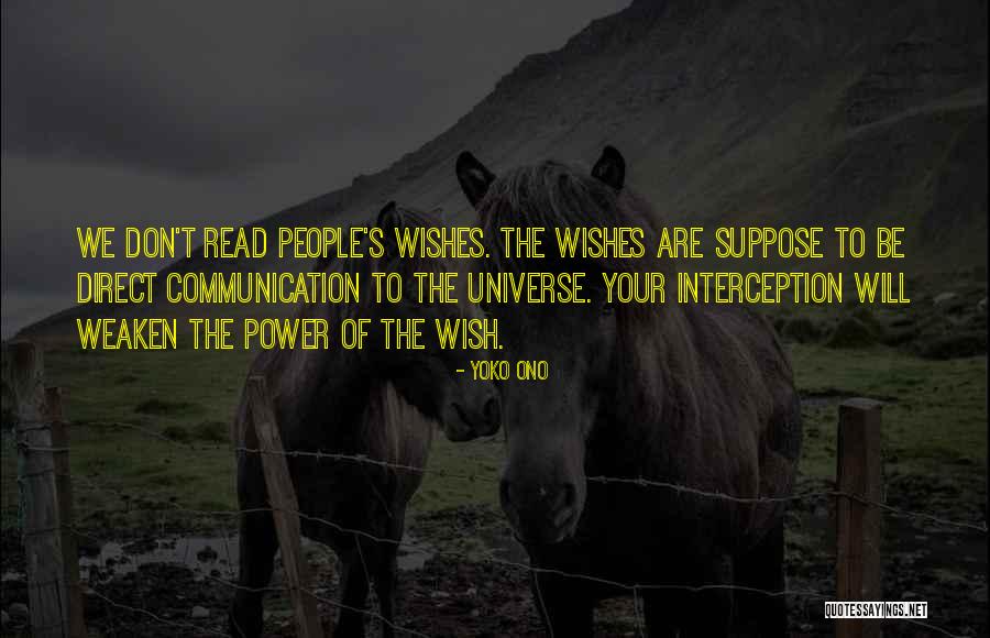 The Power Of Communication Quotes By Yoko Ono The Power Of Communication Quotes By Yoko Ono