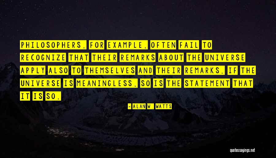 The Power Of Example Quotes By Alan W. Watts The Power Of Example Quotes By Alan W. Watts